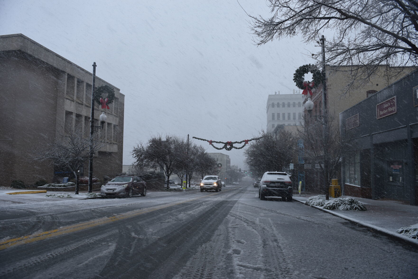 Snow in Danville